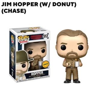 Stranger Things Hopper Funko Chase Damaged Box
